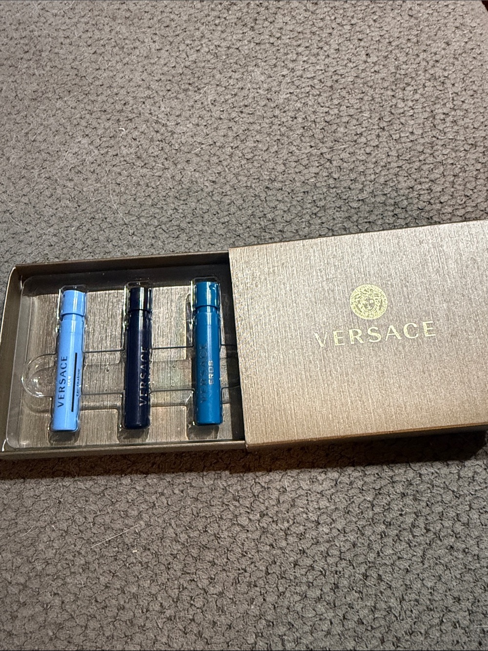 3 NEW VERSACE Men cologne samples